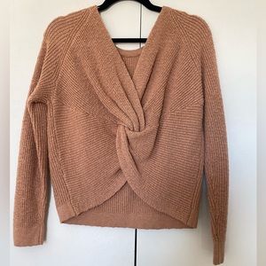 Aerie cross back sweater